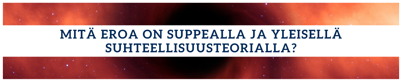 Mitä eroa on suppealla ja yleisellä suhteellisuusteorialla?