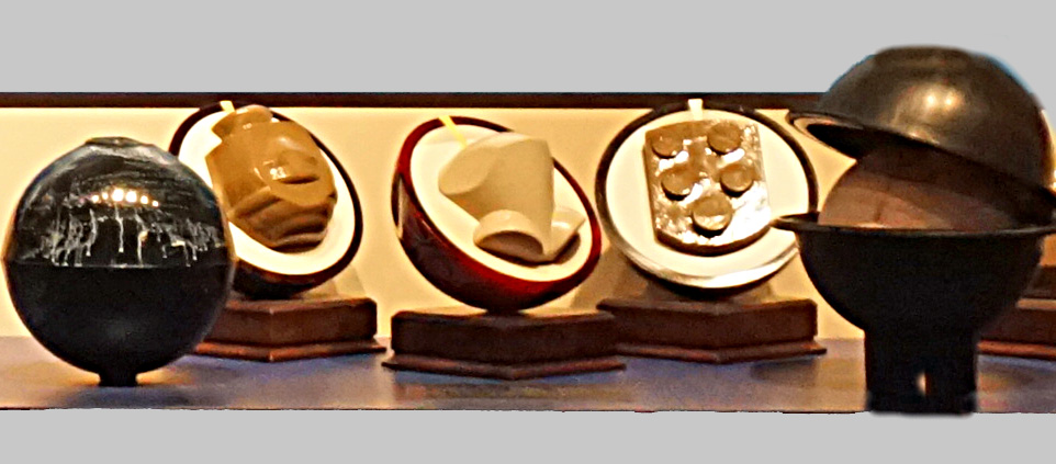 Keilapallon sisuksia.