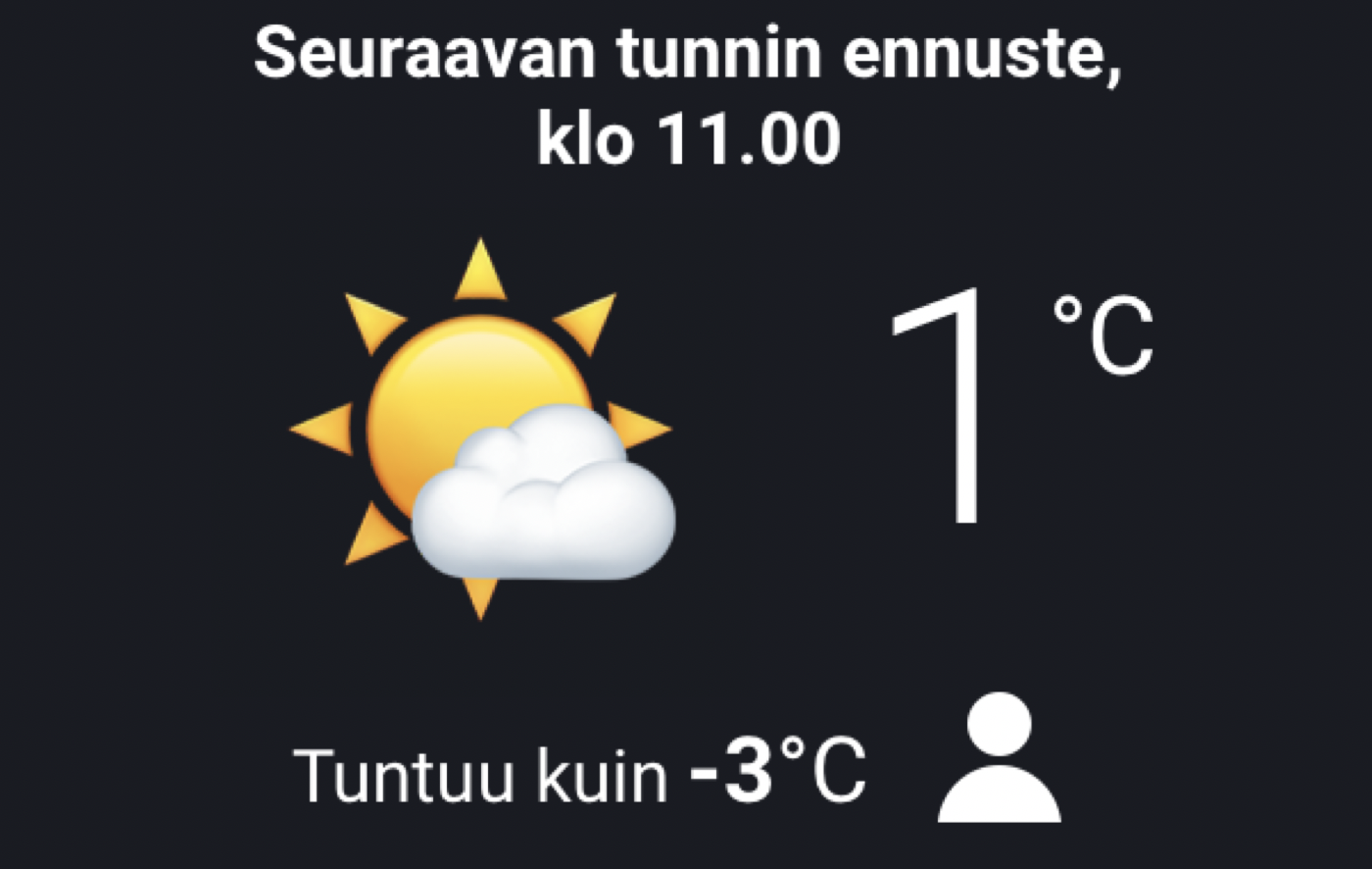 Sääennuste